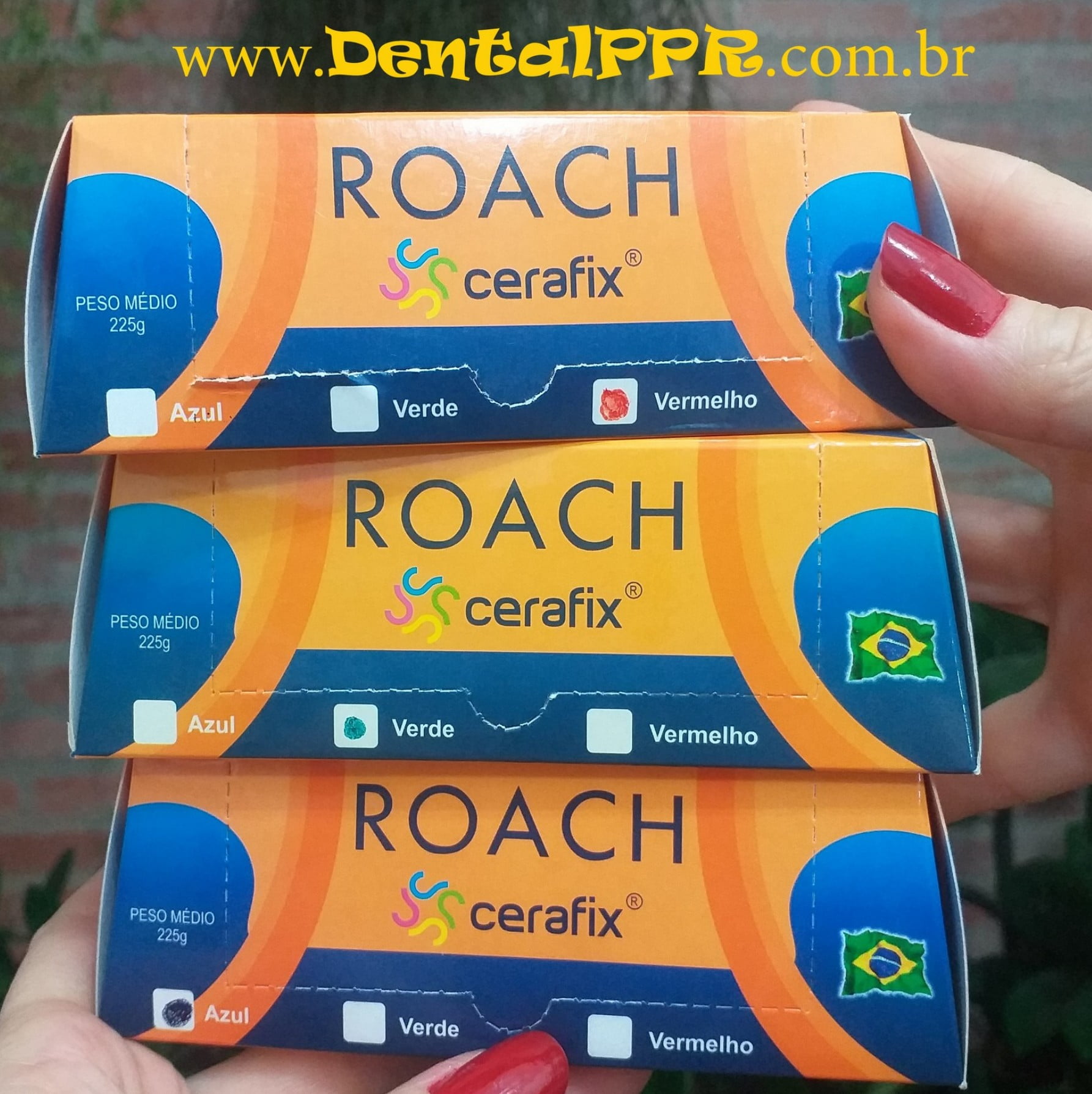 BLOCO DE CERA ROACH 225 GR. CERAFIX 