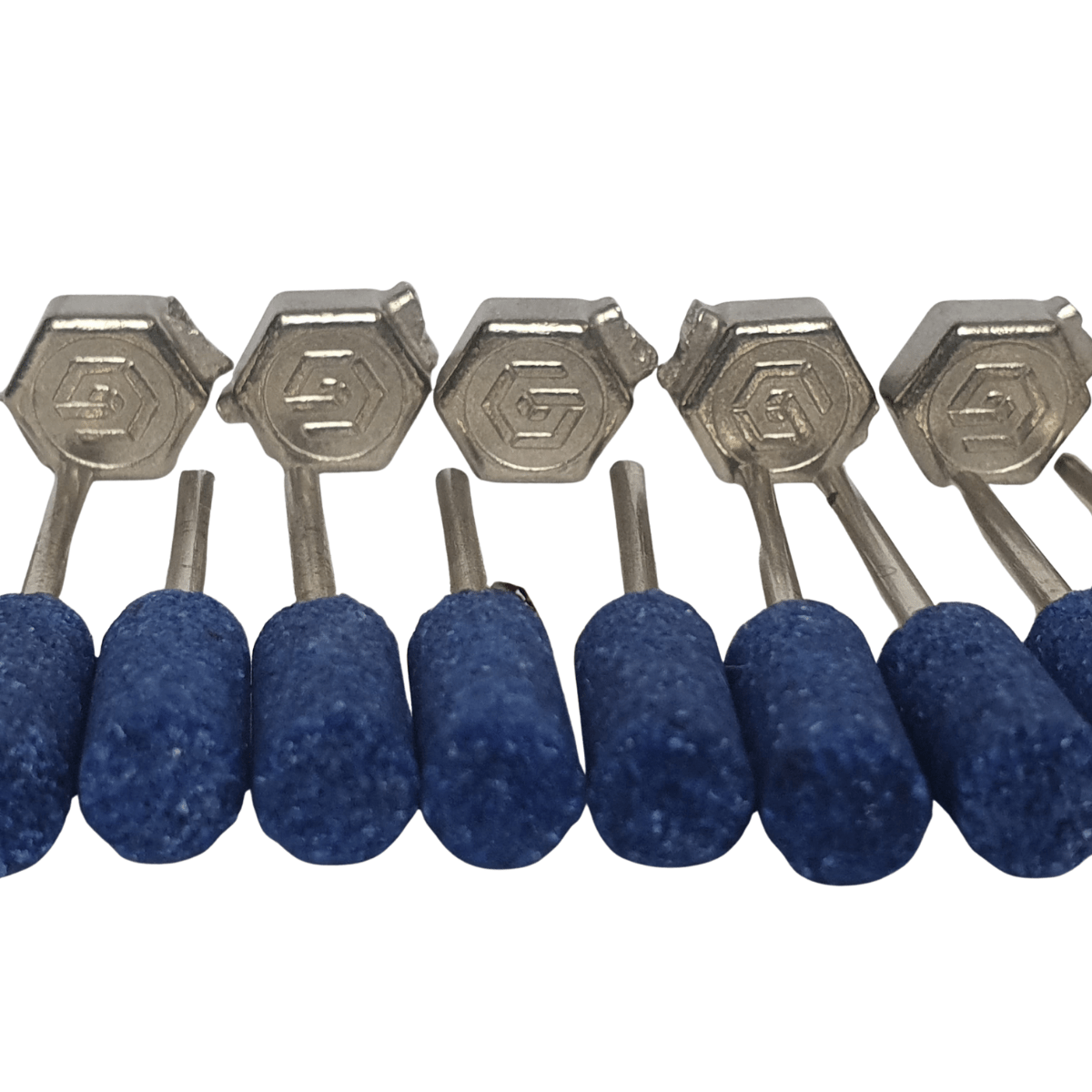 PEDRAS ABRASIVAS AZUL CROMOX - CX 50 UN.