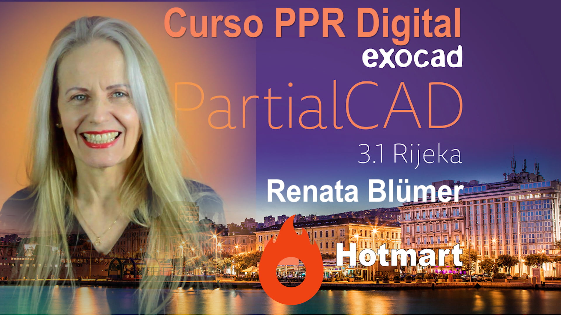 Curso PPR Digital Renata Blumer ParcialCAD exocad HOTMART - LINK na descrição