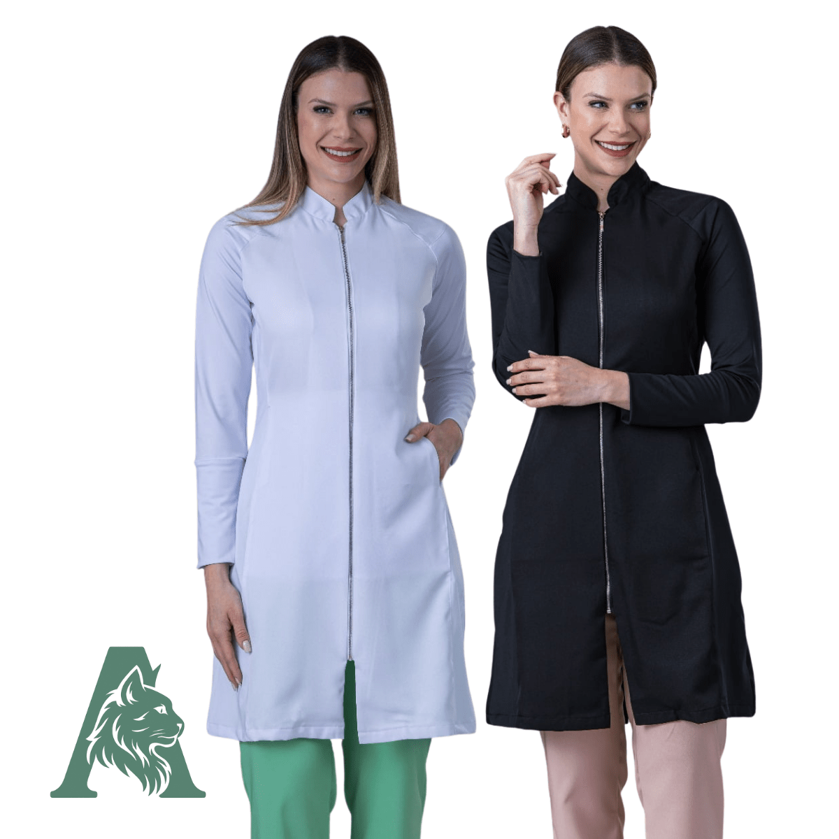 JALECO FEMININO GOLA MANGA SUPER ACTION (COD 216) 