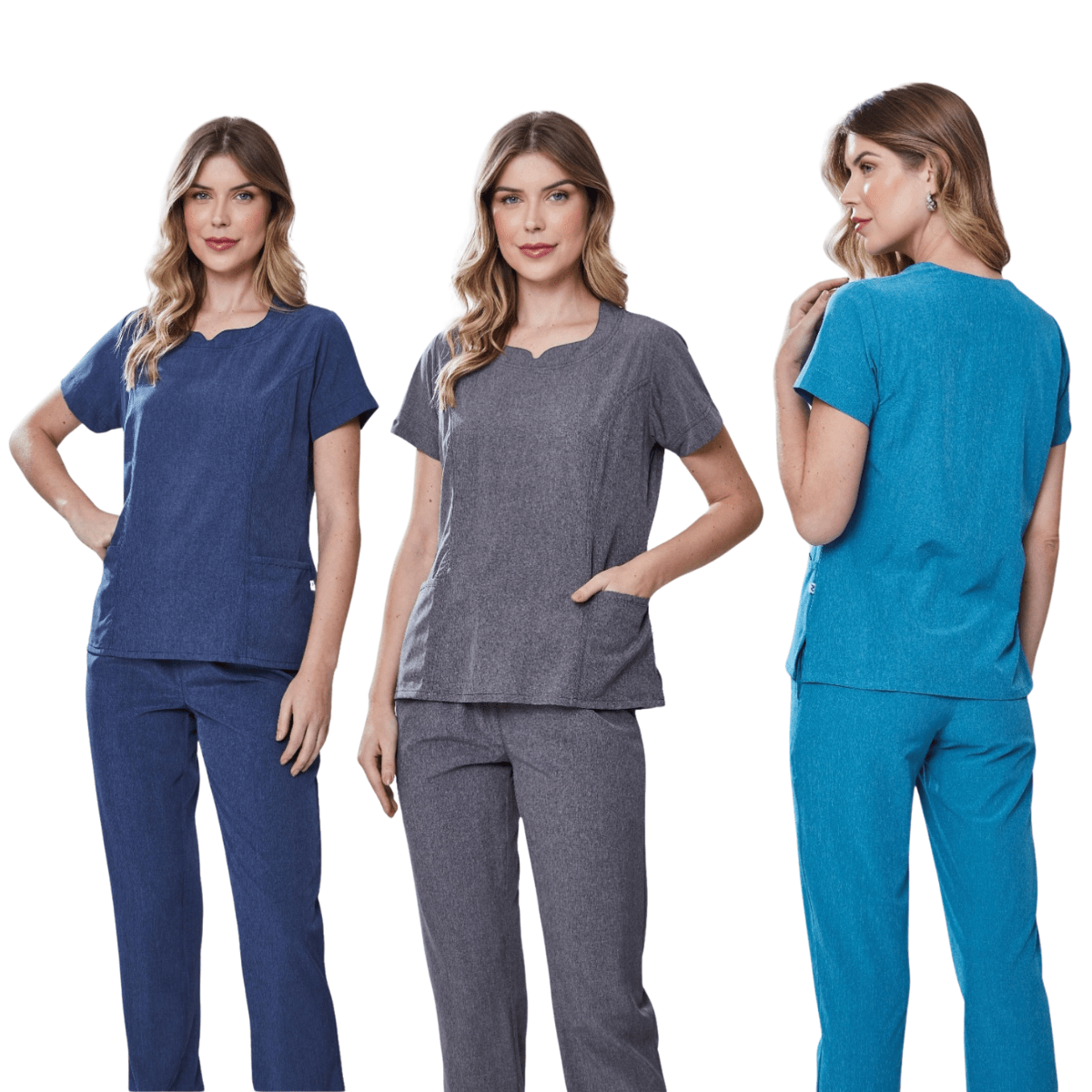 SCRUB BLUSA DECOTE REDONDO (COD. 762)