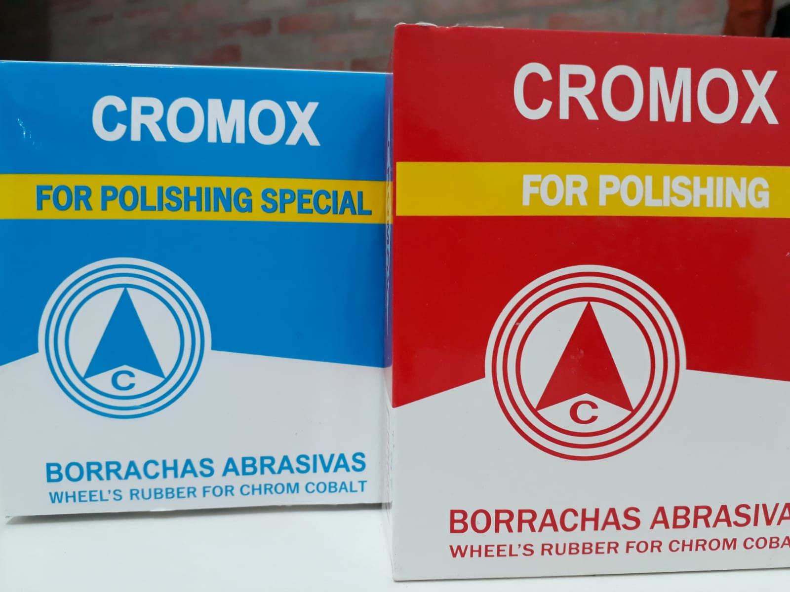 CROMOX - BORRACHAS DE RODA E PONTA  - CX 100 UN  