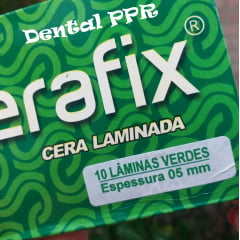 A CERA LAMINADA VERDE- 10 lâminas - CERAFIX 