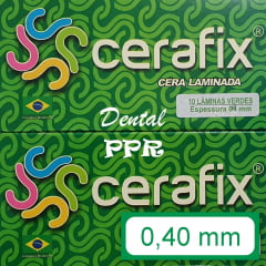 A CERA LAMINADA VERDE- 10 lâminas - CERAFIX 