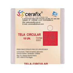 CERA TELA CIRCULAR, QUADRADA E DIAGONAL CX COM  10 un. - CERAFIX - COD 5000/5010/5020