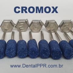 PEDRAS ABRASIVAS AZUL CROMOX - CX 50 UN.