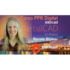 Curso PPR Digital Renata Blumer ParcialCAD exocad HOTMART - LINK na descrição