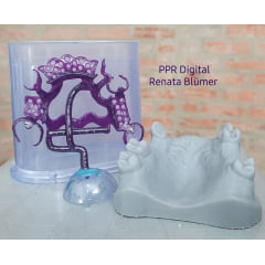 ANEL DE SILICONE OVAL para fundição da PPR Digital