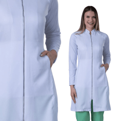 JALECO FEMININO GOLA MANGA SUPER ACTION (COD 216) 