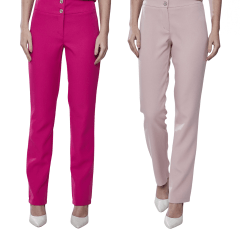 Scrub - Calça feminina com cós anatômico (cod. 767)