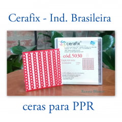 CERA RETENÇÃO PERFURADA - CERAFIX -  10 CONJ. 