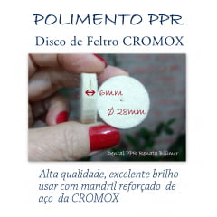 CROMOX - DISCO DE FELTRO 