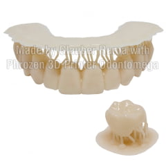 #ODONTOMEGA #RESINA3D #DENTALCREMER #IMPRESSORA3D #PRINTAX #AA #PROVISÓRIO