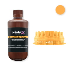 RESINA 3D ODONTOMEGA MODELO PRINTAX YELLOW - 21 - 403 - DLP/LCD - 1KG