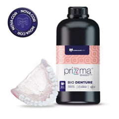 RESINA MAKERTECH PRIZMA 3D BIO DENTURE INCOLOR - DLP/LCD - 500GR/250GR